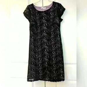 Purple Lace Cleo Dress - size 4